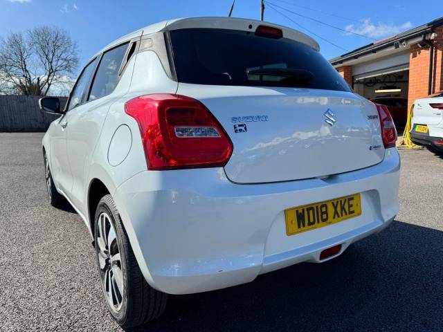 Suzuki Swift 1.0 Boosterjet SHVS SZ5 5dr Hatchback Petrol / Electric Hybrid White