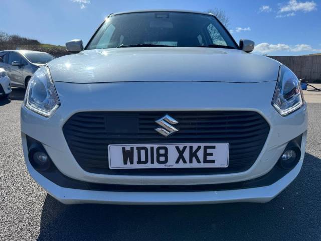 Suzuki Swift 1.0 Boosterjet SHVS SZ5 5dr Hatchback Petrol / Electric Hybrid White