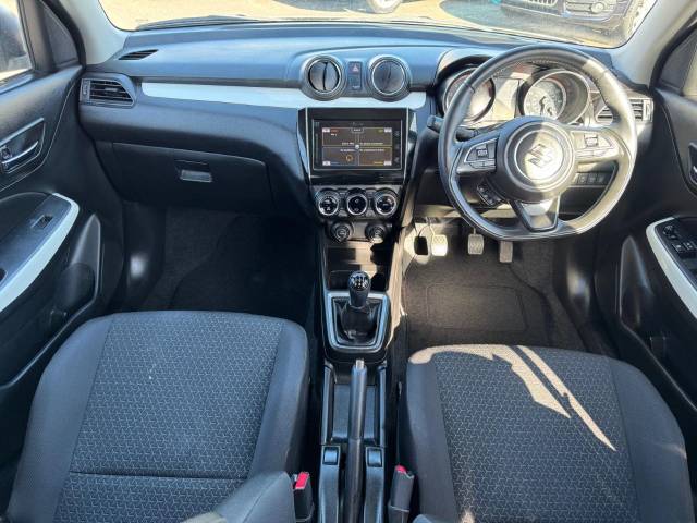 Suzuki Swift 1.0 Boosterjet SHVS SZ5 5dr Hatchback Petrol / Electric Hybrid White