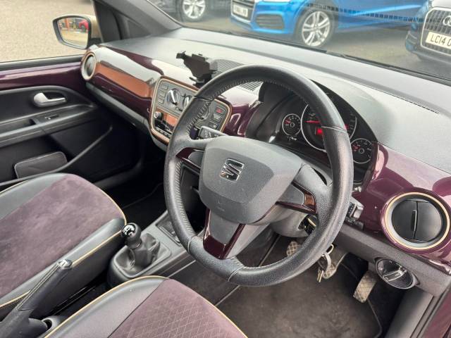 SEAT Mii 1.0 75 Mii by Cosmo 5dr Hatchback Petrol Mauve/purple
