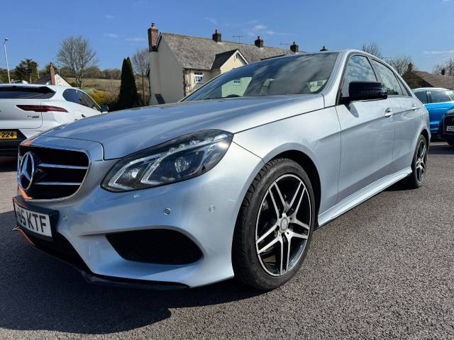 Mercedes-Benz E Class 2.1 E220 BlueTEC AMG Night Edition 4dr 7G-Tronic Saloon Diesel Silver