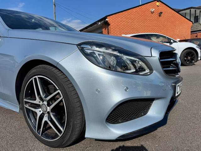 Mercedes-Benz E Class 2.1 E220 BlueTEC AMG Night Edition 4dr 7G-Tronic Saloon Diesel Silver