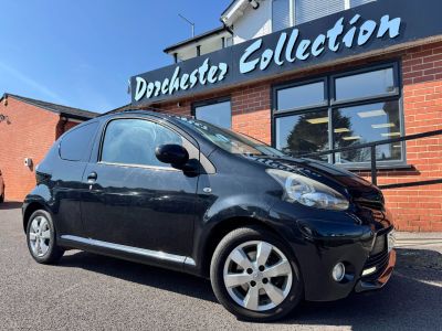Toyota Aygo 1.0 VVT-i Fire 3dr Hatchback Petrol BlackToyota Aygo 1.0 VVT-i Fire 3dr Hatchback Petrol Black at Dorchester Collection Dorchester