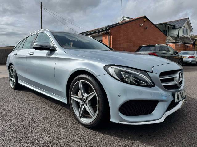 Mercedes-Benz C Class 2.1 C220d AMG Line 5dr 9G-Tronic Estate Diesel Silver