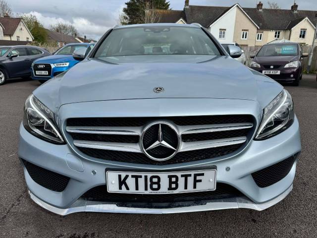 Mercedes-Benz C Class 2.1 C220d AMG Line 5dr 9G-Tronic Estate Diesel Silver