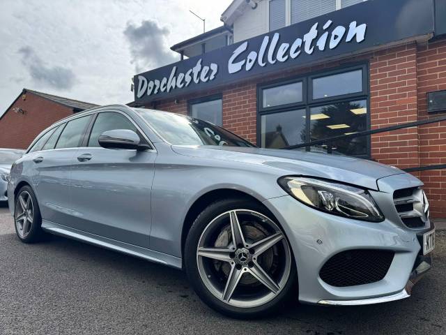 Mercedes-Benz C Class 2.1 C220d AMG Line 5dr 9G-Tronic Estate Diesel Silver