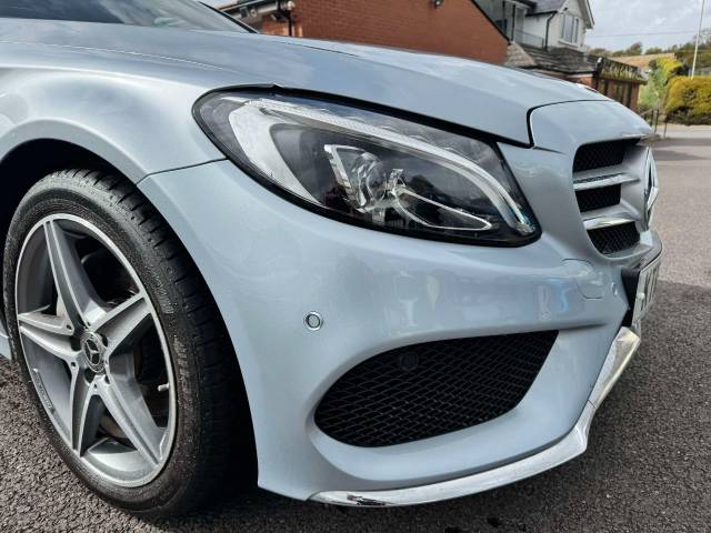 Mercedes-Benz C Class 2.1 C220d AMG Line 5dr 9G-Tronic Estate Diesel Silver
