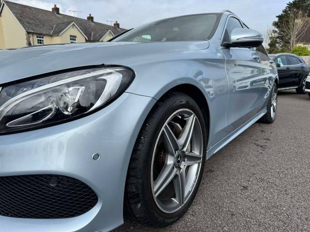 Mercedes-Benz C Class 2.1 C220d AMG Line 5dr 9G-Tronic Estate Diesel Silver