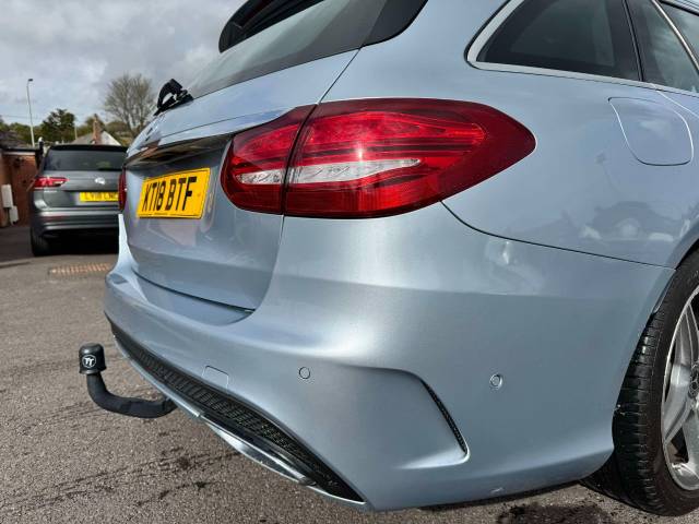 Mercedes-Benz C Class 2.1 C220d AMG Line 5dr 9G-Tronic Estate Diesel Silver
