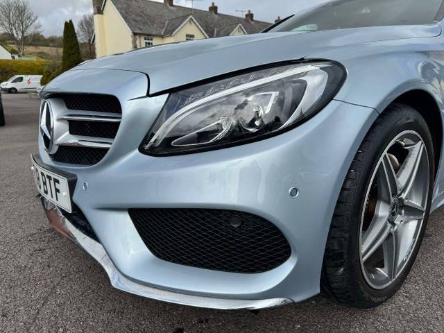 Mercedes-Benz C Class 2.1 C220d AMG Line 5dr 9G-Tronic Estate Diesel Silver