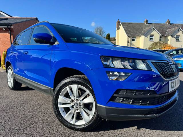 Skoda Karoq 1.0 TSI SE Technology 5dr Estate Petrol Blue