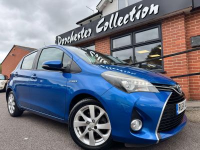 Toyota Yaris 1.5 Hybrid Excel 5dr CVT Hatchback Petrol / Electric Hybrid BlueToyota Yaris 1.5 Hybrid Excel 5dr CVT Hatchback Petrol / Electric Hybrid Blue at Dorchester Collection Dorchester