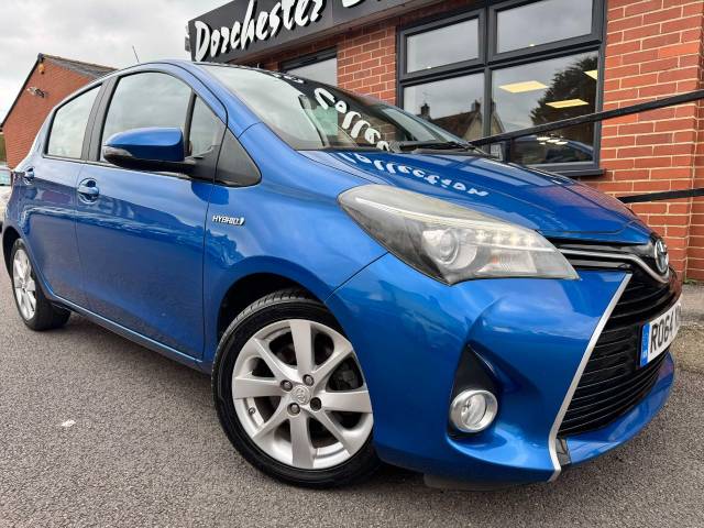 Toyota Yaris 1.5 Hybrid Excel 5dr CVT Hatchback Petrol / Electric Hybrid Blue