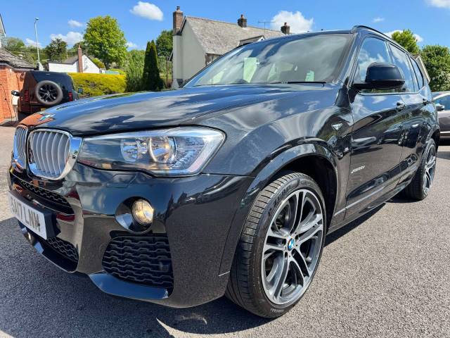 BMW X3 3.0 xDrive35d M Sport 5dr Step Auto Estate Diesel Black