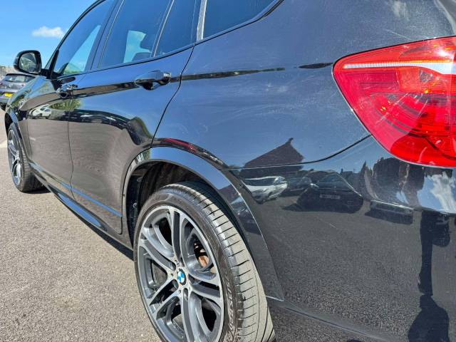 BMW X3 3.0 xDrive35d M Sport 5dr Step Auto Estate Diesel Black
