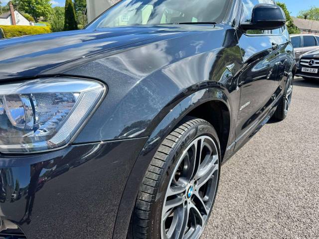 BMW X3 3.0 xDrive35d M Sport 5dr Step Auto Estate Diesel Black
