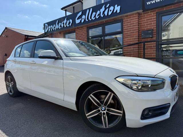 BMW 1 Series 1.5 116d Sport 5dr [Nav/Servotronic] Hatchback Diesel White