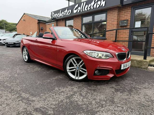 2016 BMW 2 Series 2.0 220d Convertible M Sport 2dr Step Auto