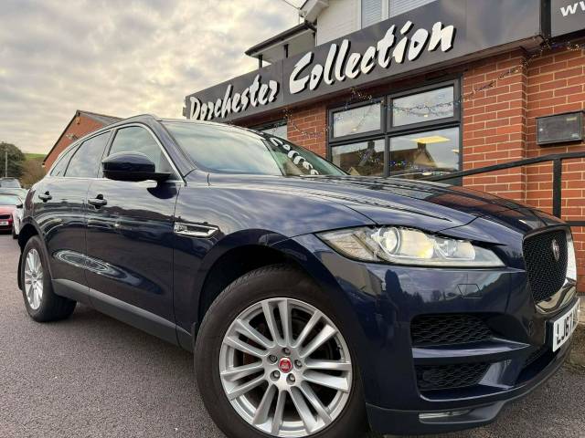 Jaguar F-Pace 2.0 Portfolio 5dr Auto AWD Estate Petrol Blue