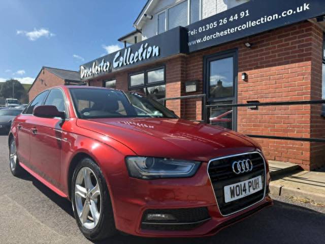 Audi A4 Saloon 2.0 A4 TFSI SE AUTO Saloon Petrol Red