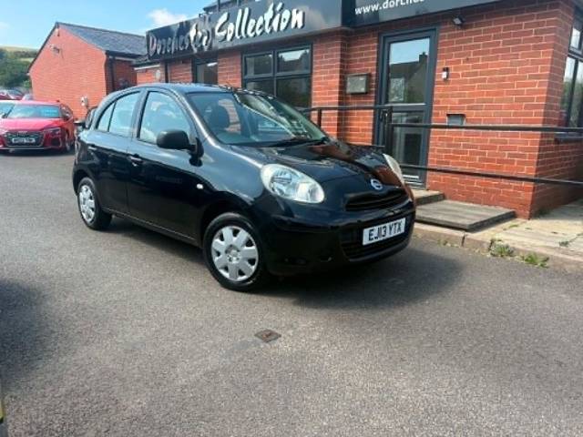 Nissan Micra 1.2 Visia 5dr CVT Hatchback Petrol Black
