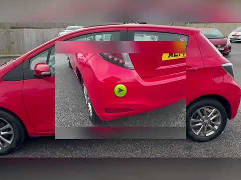 Toyota Yaris 1.33 VVT-i Icon+ 5dr Multidrive S Hatchback Petrol Red